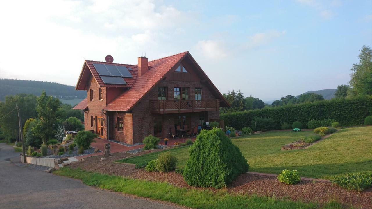 Ferienwohnung Blumenland Extertal Exterior foto