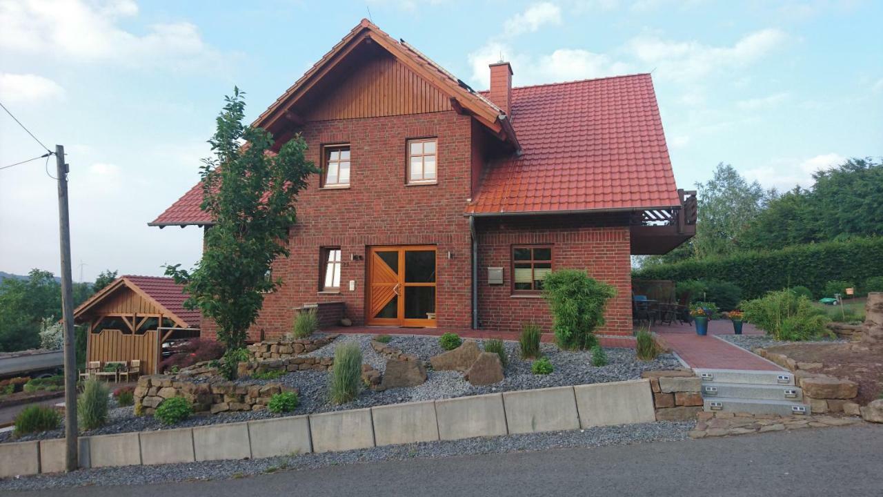 Ferienwohnung Blumenland Extertal Exterior foto